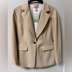 H&M L Tan Blazer